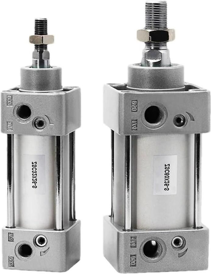 Pneumatische Cilinder Luchtcilinder Standaard Industriële Automatisering Dubbele Werkende Actie 32 mm Boring Metaal