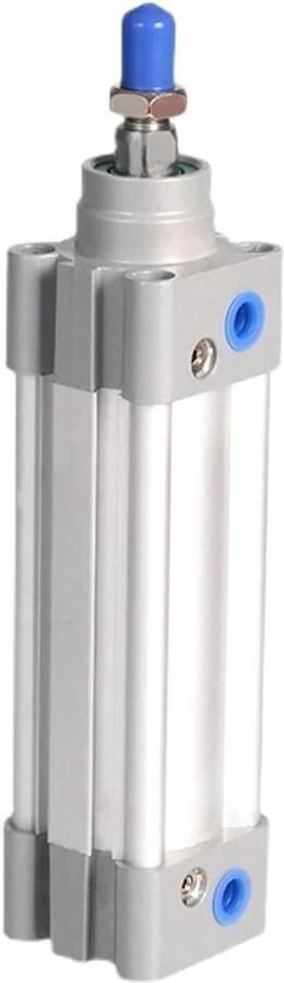 Pneumatische cilinder Standaard cilinder Industriële toepassingen Dubbele werking 50 63 serie Zilverkleurig