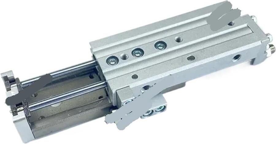 Pneumatische Cilinder Zuiger Industriële Automatisering Compact Ontwerp MXQ16-20A Zilver
