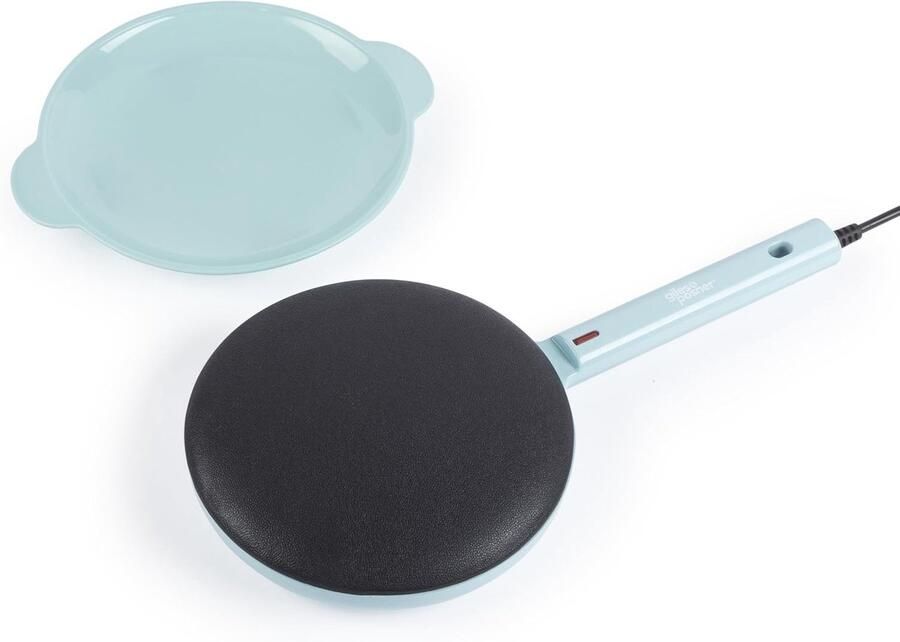 Poffertjesmaker Blauw 20 cm PFAS-vrije Antiaanbaklaag Voor Crêpes en Pannenkoeken