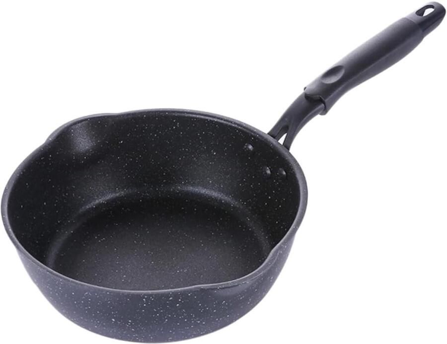 Poffertjespan Pannenkoekenpan Mini Ontbijt Bakken Maifanite Antiaanbaklaag 38x20x8cm Zwart