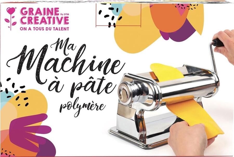 Polymeer Deegmachine Pastamachine Klei Vormgeven 9 Diktestanden 14 cm Metaal