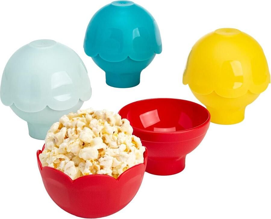 Popcorn Ball Maker Set Traktatie Vormen Snacks Maken Rommelvrij & Vaatwasmachinebestendig 325 Inch Ballen Veelkleurig