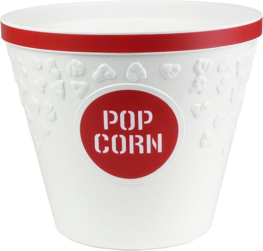 Popcorn Emmer Snack Bak Film Avond Verwijderbare Kernel Vanger 18 Koppen Rood