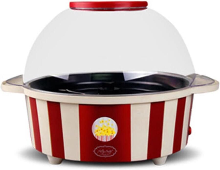 Popcorn Machine Popcorn Maker Films Kijken Volledig Automatisch 27 cm Diameter Wit