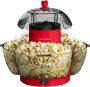 Ceotec Popcorn Machine – Popcornmakers – Klaar in 2 Minuten Popcorn Mais – Popcornpan Popcorn Maker 1200W – Met 4 Afneembare Containers – Gemakkelijk te Reinigen Zonder Olie of Boter Rood - Thumbnail 2