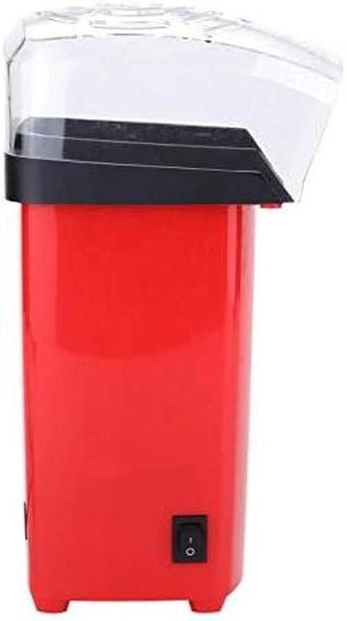 Popcorn Machine Snack Maker Thuis Filmavond Compact Ontwerp Huishoudelijk Rood