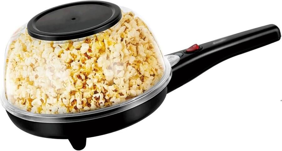 Popcorn Machine Snack Maker Thuis Films Kijken Snelle Bereiding Compact Formaat Multicolor