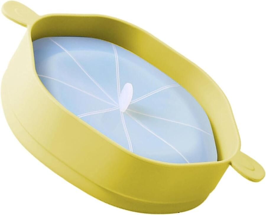 Popcorn Maker Opvouwbare Kom Thuis Snacks Maken Magnetron Geschikt Grote Capaciteit Khaki