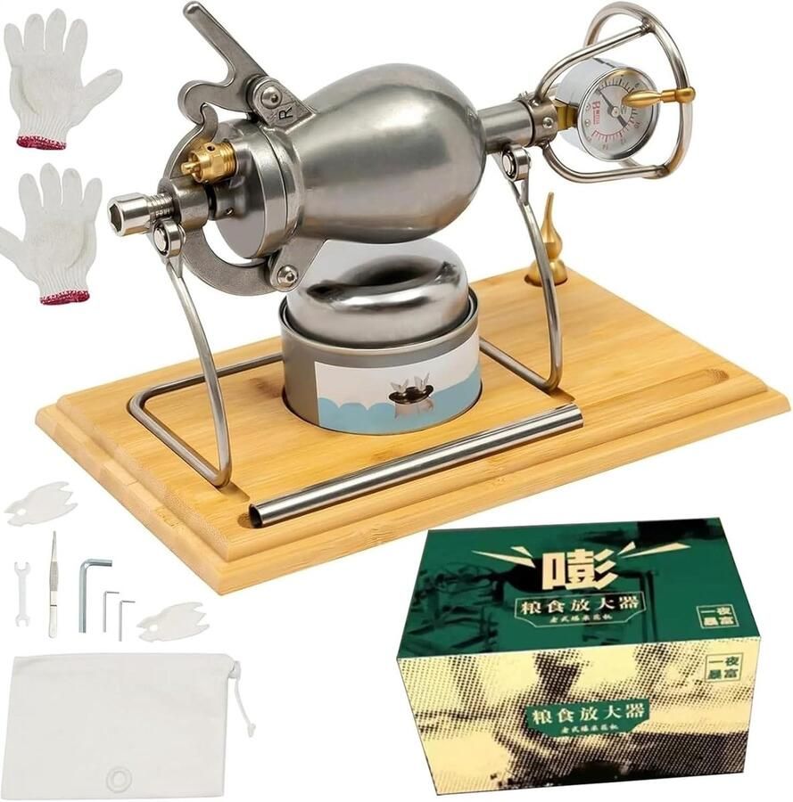 Popcorn Maker Popcorn Kanon Films Kijken Dubbele Veiligheidskleppen 28x10x15 cm Zilver