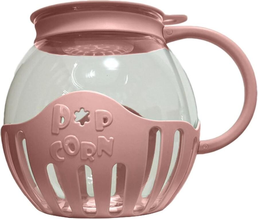 Popcorn Maker Snack Pot Thuis Snacks Maken Vaatwasmachinebestendig Deksel 225 Quart Meerkleurig
