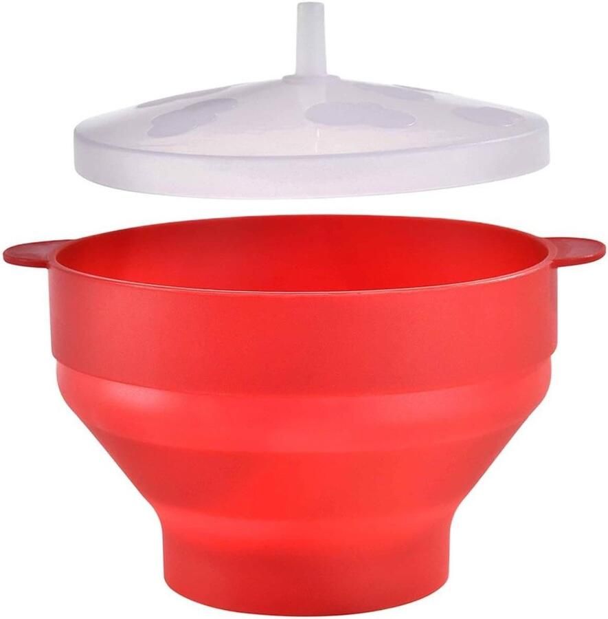 Popcorn Poppers Siliconen Popcorn Popper Popcorn Bowl Magnetron Popcorn Popper Magnetron Popcorn Maker-kom Geen olie nodig in de magnetron