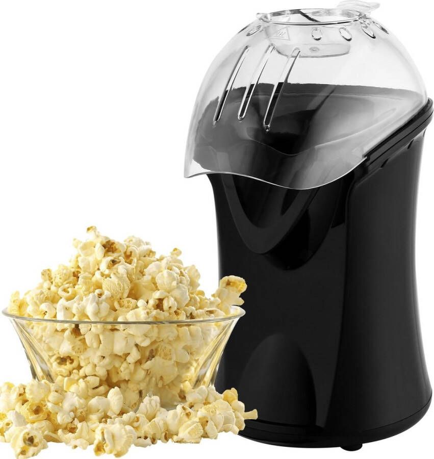 Popcornmachine 1200 W met maatbeker en afneembaar deksel