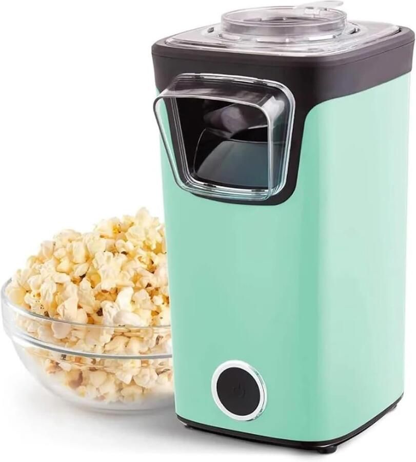Popcornmachine Maïs poffer Snacks maken Inclusief maatbeker 8-kops capaciteit