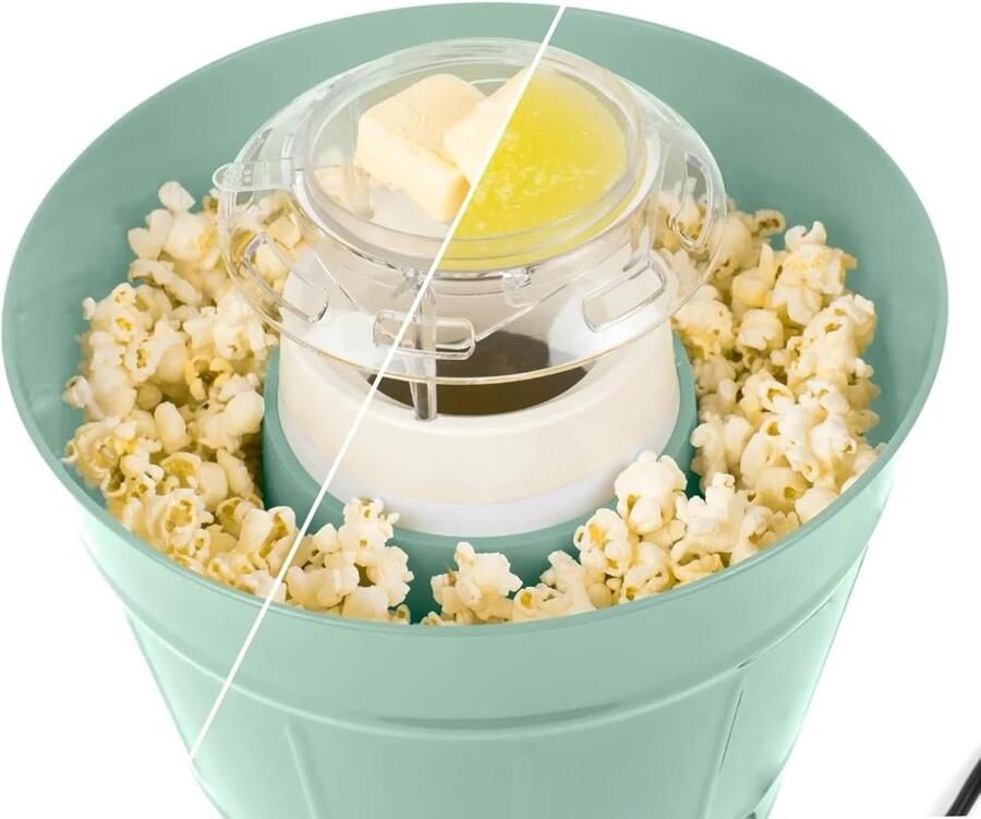 Popcornmachine Maïspopper Snacks Maken Snel en Gemakkelijk One Color