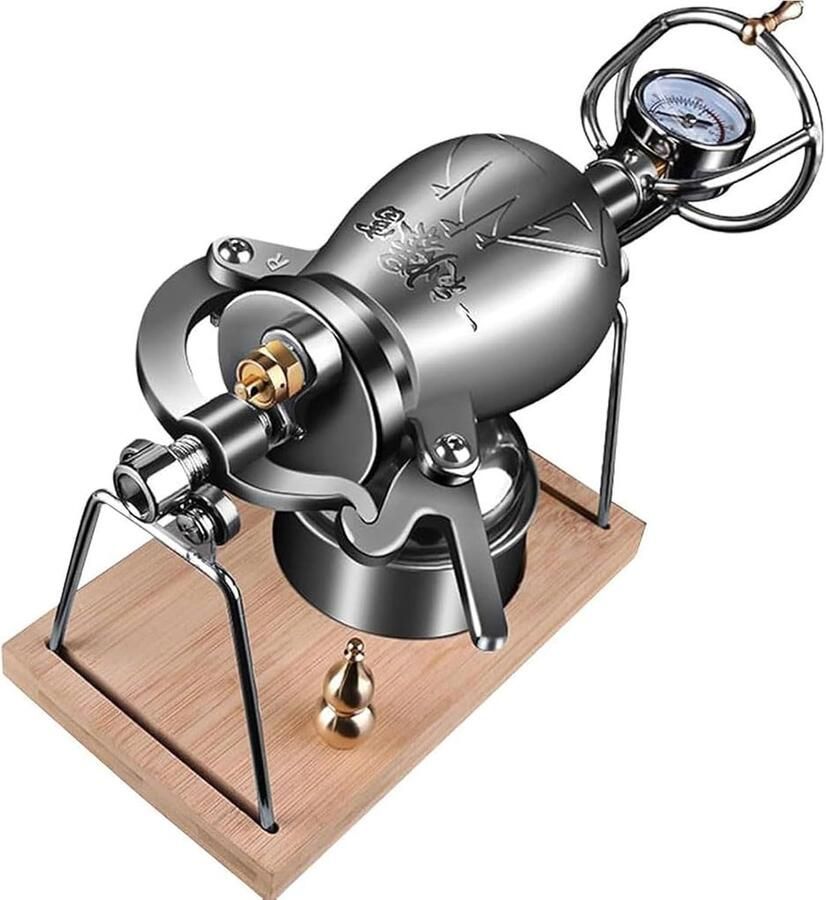 Mini Popcornmachine Popcornmaker Familie Thuis Bioscoop Verdikte Pot 300ml Capaciteit Zilver