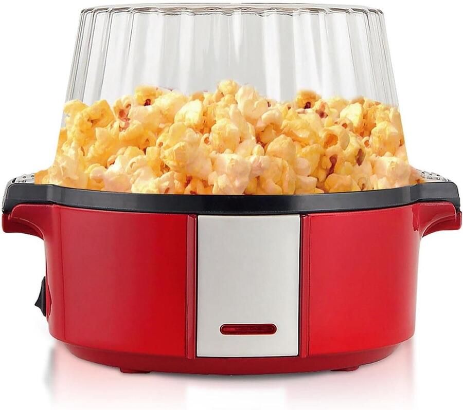 Popcornmachine Popcornmaker Filmavonden Automatische Popcorn 9 Koppen Wit