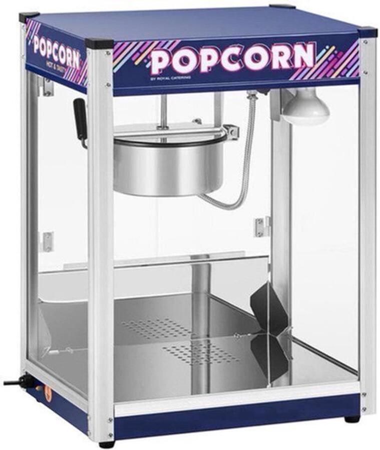 Popcornmachine – Popcornmaker – Popcornmachine Hete Lucht – Popcornpan – Popcorn Popper – 1350W Vermogen – Teflon Gecoate Pan 1350 ml