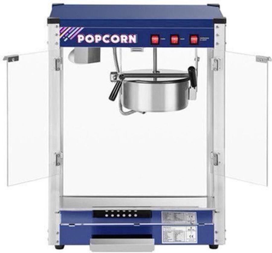 Popcornmachine – Popcornmaker – Popcornmachine Hete Lucht – Popcornpan – Popcorn Popper – 1350W Vermogen – Teflon Gecoate Pan 1350 ml