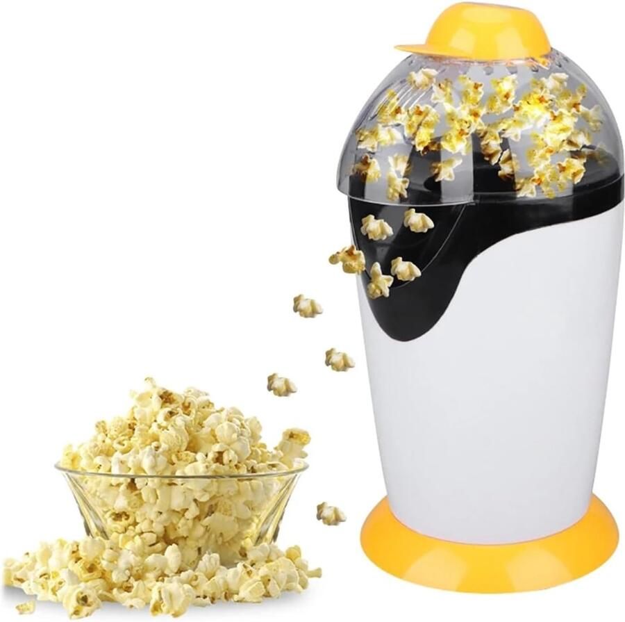 Popcornmachine Popcornmaker Thuisfilms kijken Volautomatisch 1200 W Rood