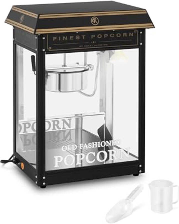 Popcornmachine Professioneel met Teflon Coating 5-6 kg uur Capaciteit