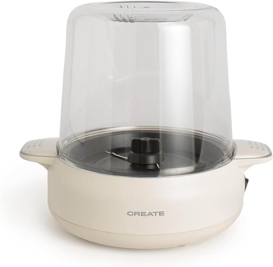 Popcornmachine Retrostijl met Boterwarmer Popcorn in 5 Minuten