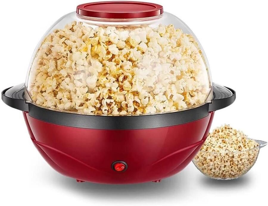 Popcornmachine Thuis Snack Maker Films Kijken Hete Lucht Methode Kleine Keuken Universeel