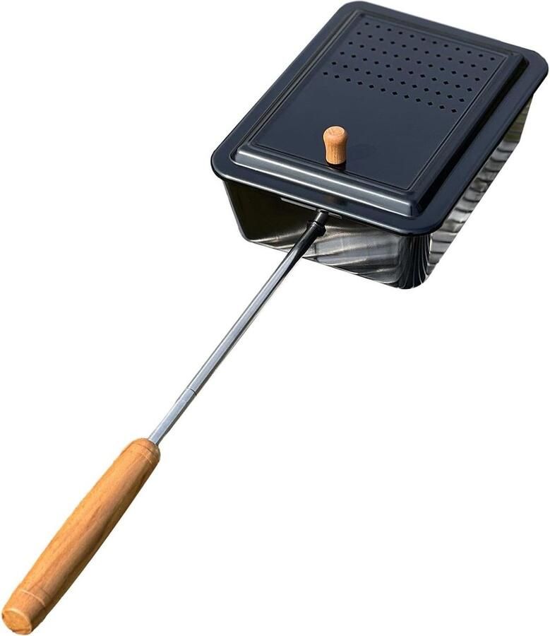 Popcornmaker Camping Opvouwbaar Kookgerei Outdoor Koken Antiaanbaklaag Lange Handgreep Enkele Attribuut