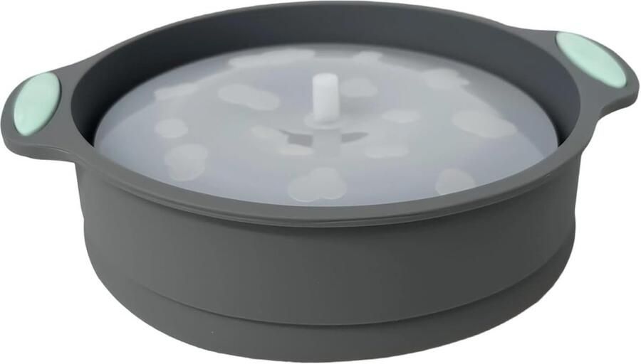 Popcornmaker Snackmaker Thuis Films Kijken Opvouwbaar Siliconen Ontwerp 248 x 206 cm Grijs