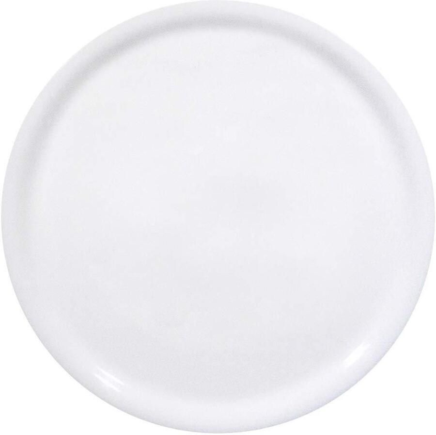 Porseleinen Pizzaborden Speciale borden Professioneel gebruik Decoratie onder glazuur 6 stuks 28 cm Wit