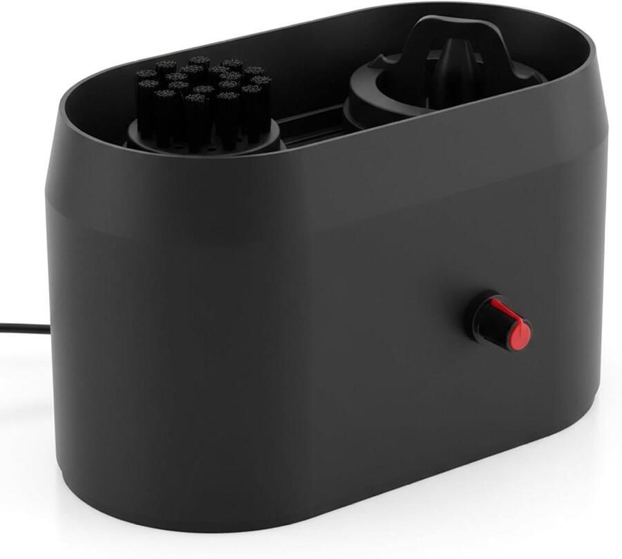 Portafilter Reiniger Koffie Borstel Espresso Onderhoud Met Stabiele Houder 360 Gram Zwart
