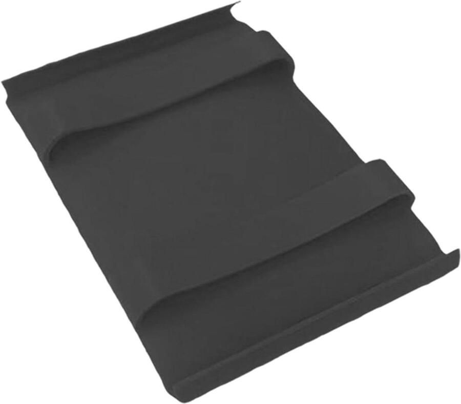 Pot Handvat Covers Hittebestendige Clips Veilig Koken Antislip Siliconen 17.8x13.3x2cm Zwart
