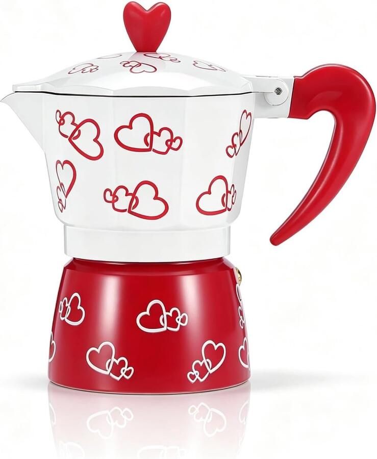 Pot Kookplaat Aluminium Kookplaat Espresso Maker Italiaans Koffiezetapparaat Mokka Pot Cubaanse Koffie Percolator Machine Voor Cappuccino Latte(L)