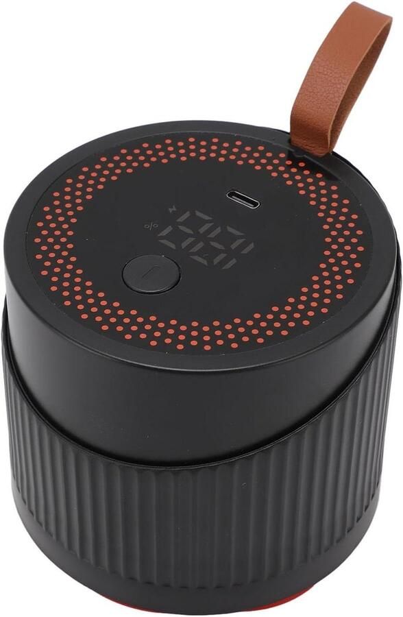 Pot Vacumeermachine Elektrische Sealer Voedsel Bewaren Volautomatisch Sealen 10 Deksel Inclusief Zwart