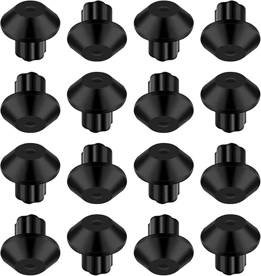 Poten voor gasfornuizen – 16 stuks – rooster – rubberen voetjes – reserveonderdelen – accessoires voor fornuizen