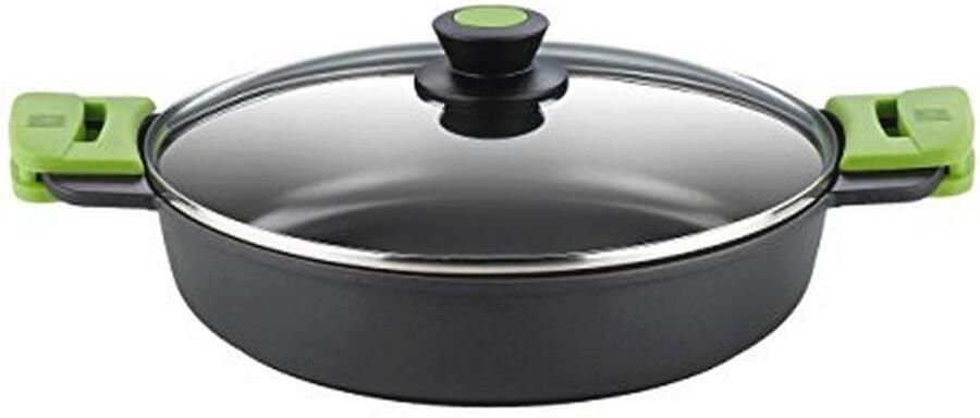 Pre-low Frypan 32 cm Antiaanbaklaag en Geschikt voor Alle Kookplaten