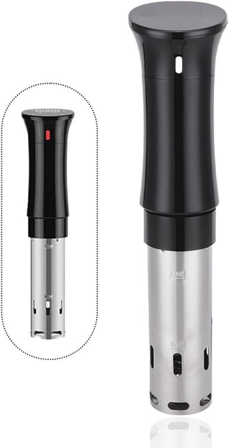 Precisie Koker Dompelcirculator Waterbad Lage Temperatuur Koken 3D Snelle Verwarming Tot 23 Liter Zwart