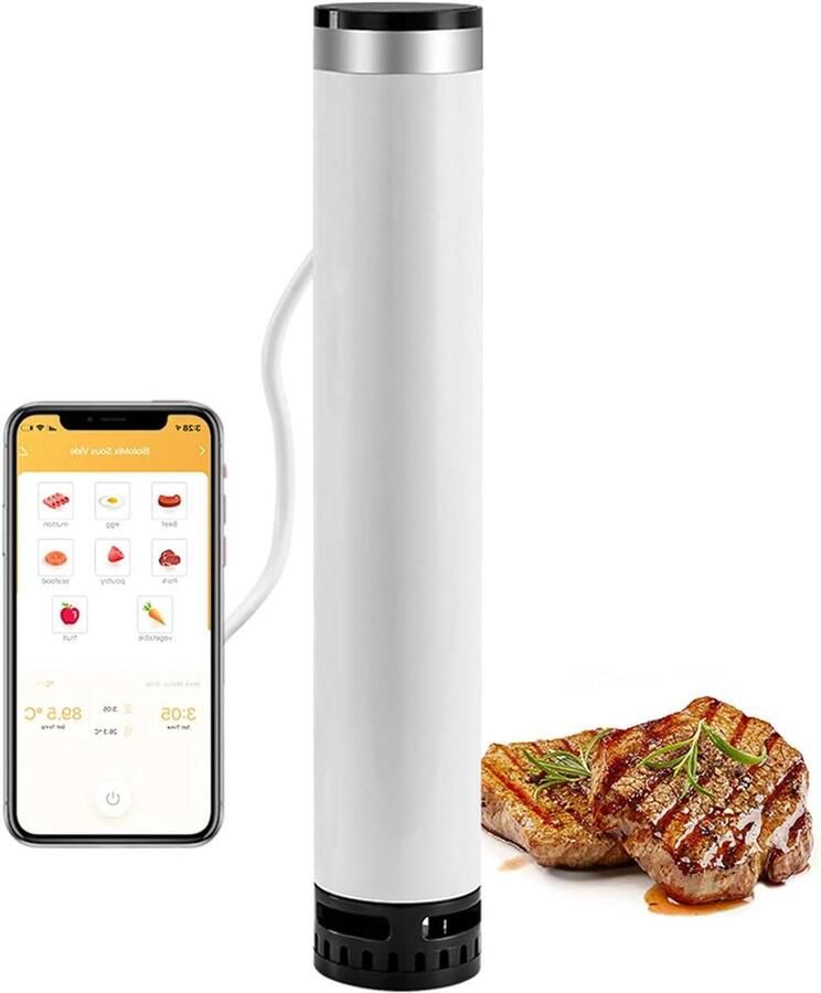 Precisie Kookapparaat Dompel Circulator Gezond Koken IPX7 Waterdicht 1100 Watt Rood