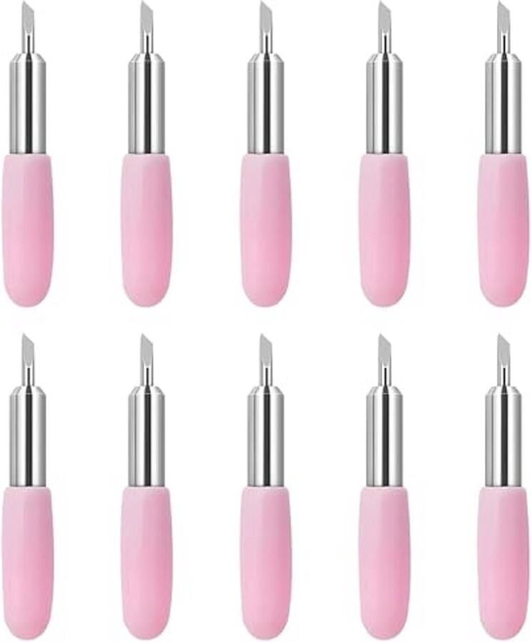 Precisie reservemesjes voor snijmachines 10 stuks 30 graden voor papier en vinyl