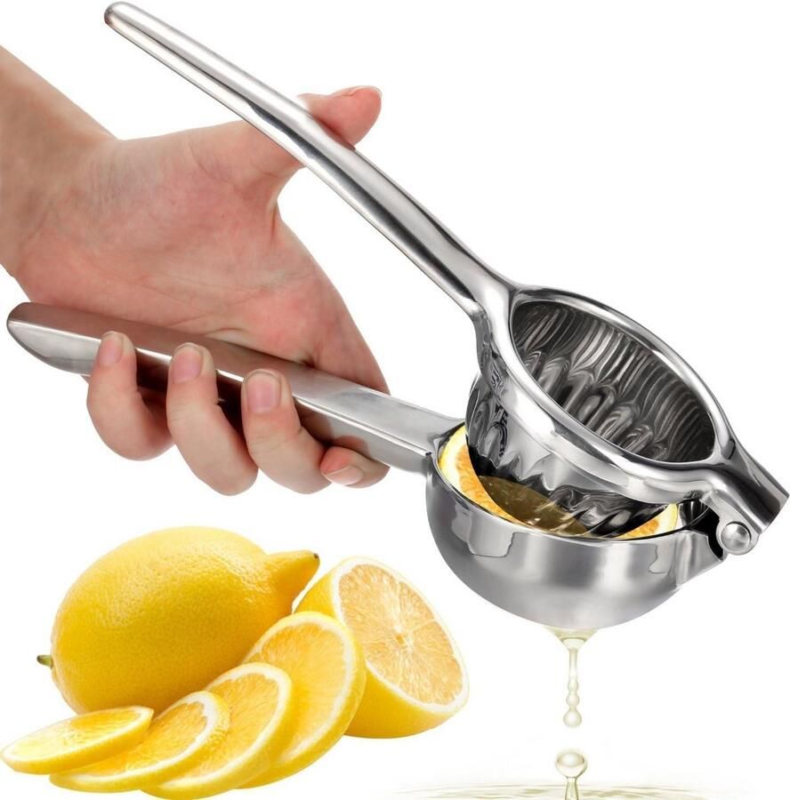 Premium Citruspers voor Citrushapjes Vaatwasserbestendig Roestvrij Staal