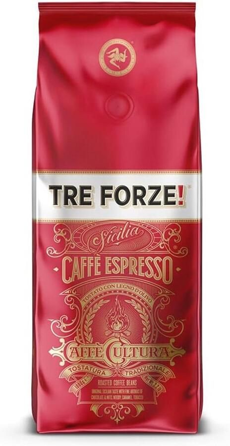 Premium Espresso Caffè Bonen Traditioneel Geroosterd met Olijfhout 1 kg