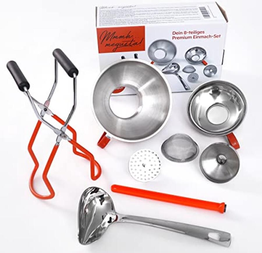 Premium Inmaakset 8 Delen voor Perfect Inmaken en Bewaren