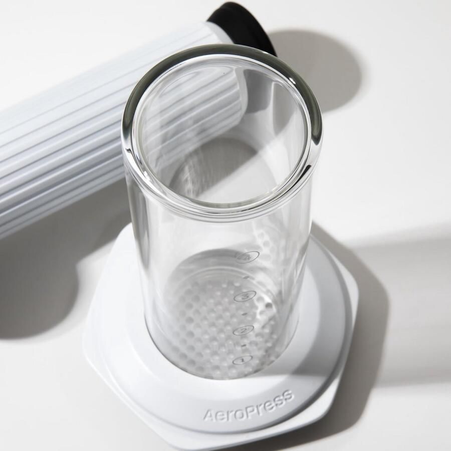 Premium Koffiezetapparaat Glas & RVS Alles-in-één Espresso Filter en French Press - Foto 2