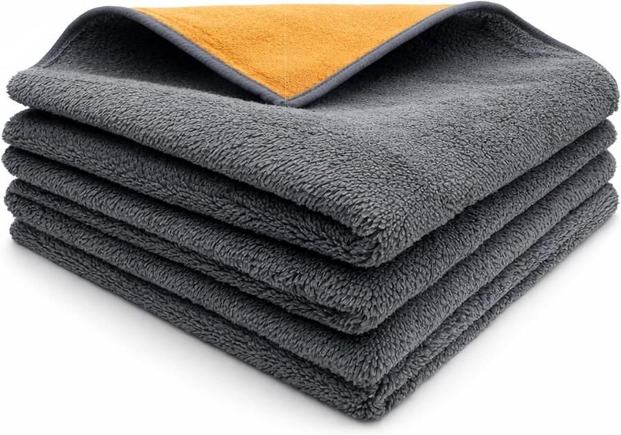 Premium Reinigingsdoeken Set voor Barista 4 Stuks 30 x 30 cm Super Absorberend voor Espresso Machines en Koffiemakers