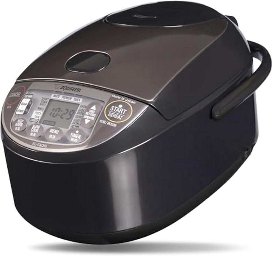 Premium rijstkoker met warmhoudfunctie en stoominzet – 1 liter