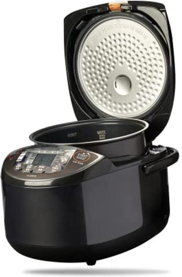 Premium Rijstkoker met Warmhoudfunctie en Stoominzetstuk 1 8 Liter (10 Kopjes)