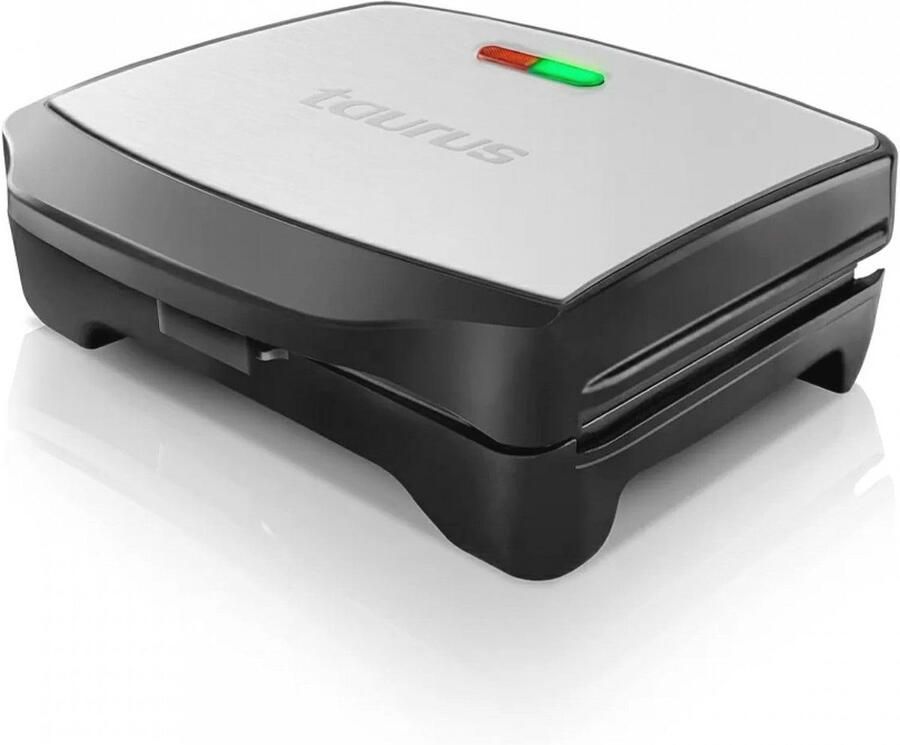 Premium Sandwichtoaster 3-in-1 met Verwisselbare Platen 900 W Zwart