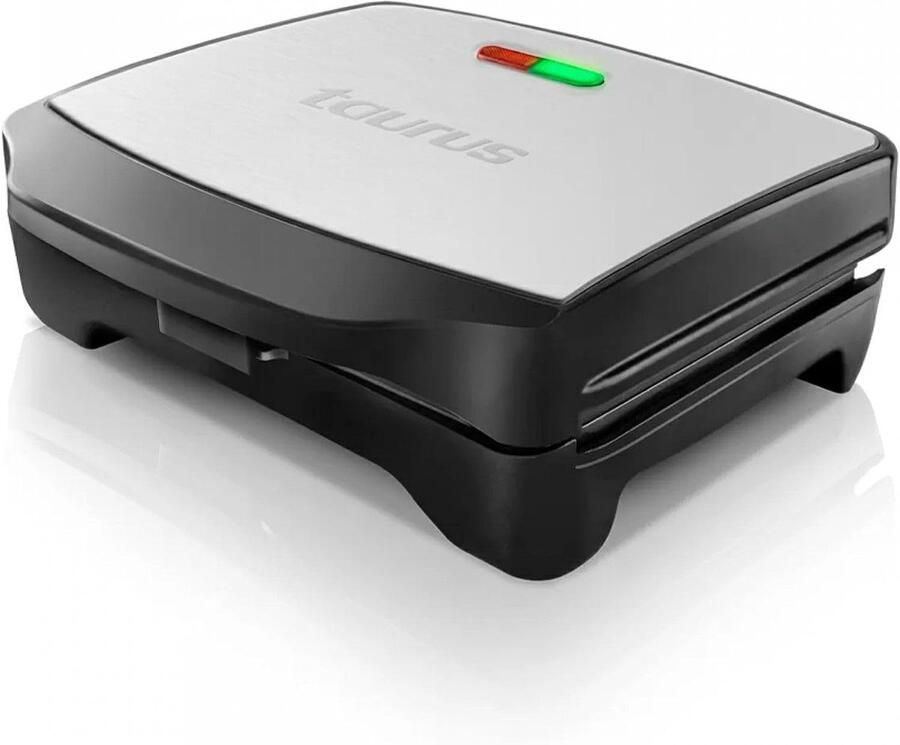 Premium Sandwichtoaster Miami verwisselbaar 900 W 0 decibel kunststof zwart