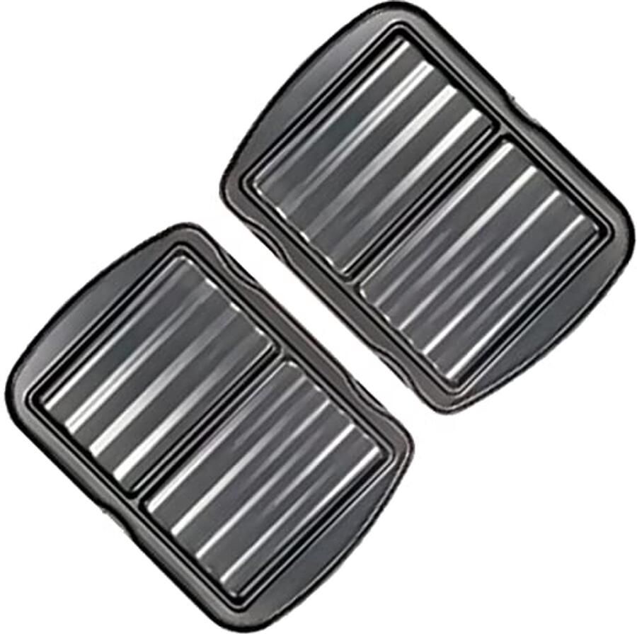Premium Wafelijzer Platen Set van 2