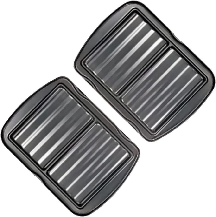 Premium Wafelijzer Platen Set van 2